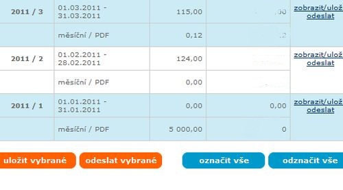 ČSOB InternetBanking 24 - банковские выписки получаем за два клика мышкой